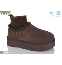 Уггі жіночі на зиму (6 пар р.36-40) коричневий  "HENGJI-ELENA"