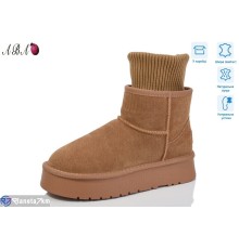 Уггі жіночі на зиму (6 пар р.36-40) коричневий  "Aba"