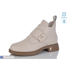 Черевики жіночі на весну/осінь (8 пар р.36-41) бежевий  "KULIBABA"