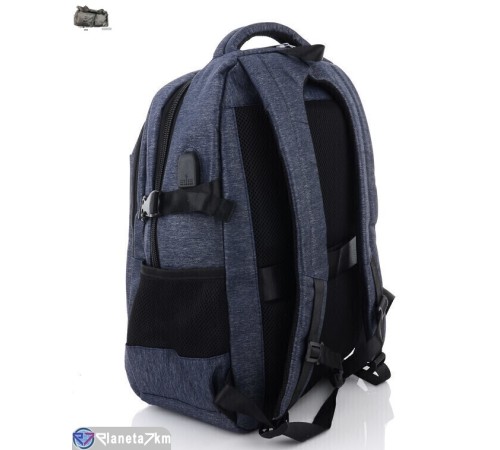 Чоловічий рюкзак 46*33*20 см, синій "BESTBAG" Чоловічий рюкзак 46*33*20 см, синій "BESTBAG"