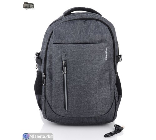 Чоловічий рюкзак 49*31*15 см,  сірий  "BESTBAG"