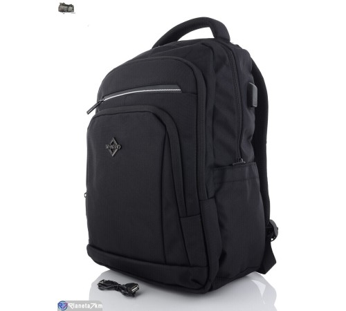 Чоловічий рюкзак 47*31*14 см, чорний "BESTBAG" Чоловічий рюкзак 47*31*14 см, чорний "BESTBAG"