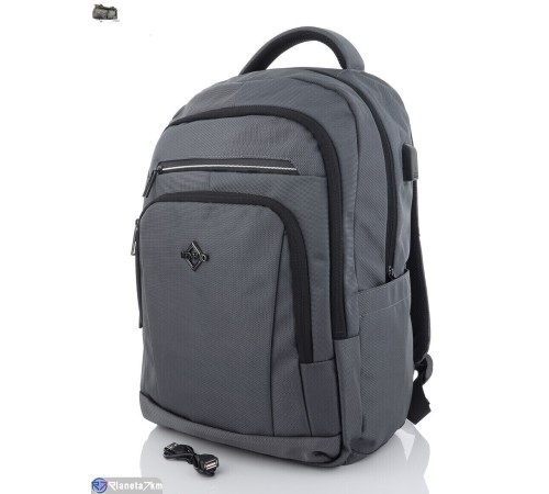 Чоловічий рюкзак 47*31*14 см,  сірий  "BESTBAG"