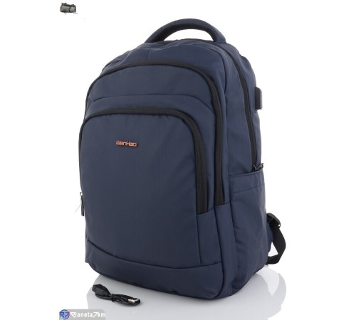 Чоловічий рюкзак 47*30*18 см,  синій  "BESTBAG"