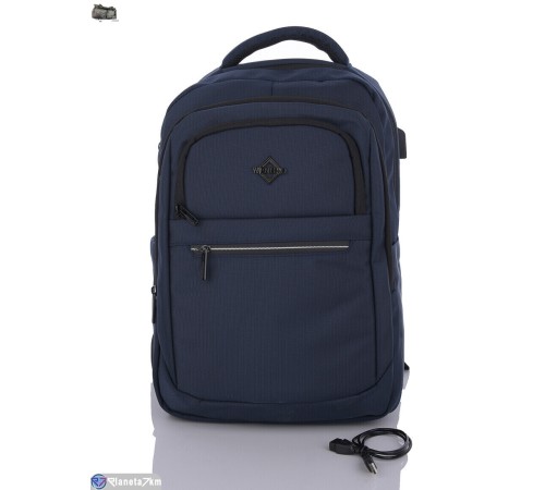 Чоловічий рюкзак 47*30*15 см, синій "BESTBAG" Чоловічий рюкзак 47*30*15 см, синій "BESTBAG"