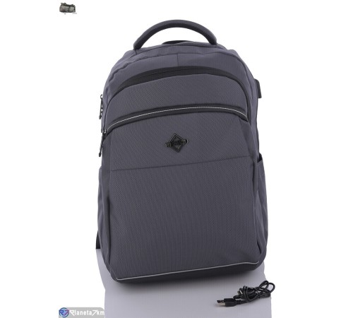 Чоловічий рюкзак 43*30*15 см,  сірий  "BESTBAG"