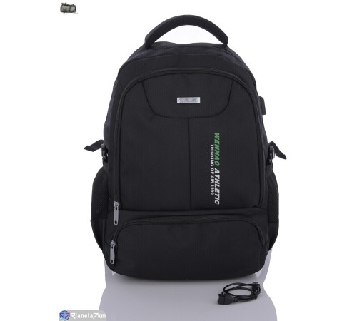 Чоловічий рюкзак 50*37*15 см, чорний "BESTBAG" Чоловічий рюкзак 50*37*15 см, чорний "BESTBAG"