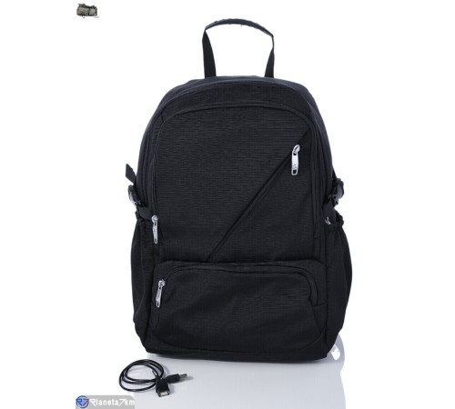 Чоловічий рюкзак 48*31*18 см, чорний "BESTBAG" Чоловічий рюкзак 48*31*18 см, чорний "BESTBAG"