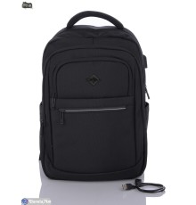 Чоловічий рюкзак 47*30*15 см,  чорний  "BESTBAG"