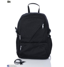 Чоловічий рюкзак 48*31*18 см,  чорний  "BESTBAG"