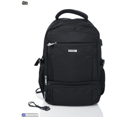 Рюкзак 50*32*15 см, чорний "BESTBAG" Рюкзак 50*32*15 см, чорний "BESTBAG"