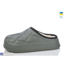 Калоші жіночі на зиму (6 пар р.36-41) зелений  "Korka"