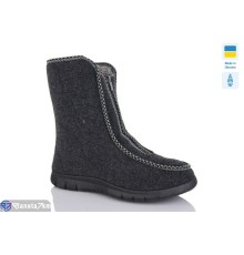 Бурки жіночи на зиму (8 пар р.38-42) сірий  "Korka"