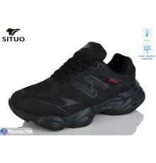 Кросівки жіночі на весну/осінь (8 пар р.36-41) чорний  "Situo"
