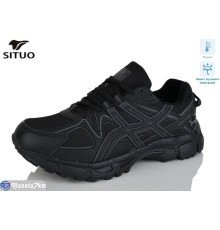 Кросівки жіночі на весну/осінь (8 пар р.36-41) чорний  "Situo"