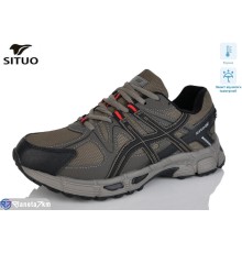 Кросівки чоловічі на весну/осінь (8 пар р.41-46) хакі  "Situo"