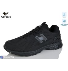 Кросівки чоловічі на весну/осінь (6 пар р.47-50) чорний  "Situo"