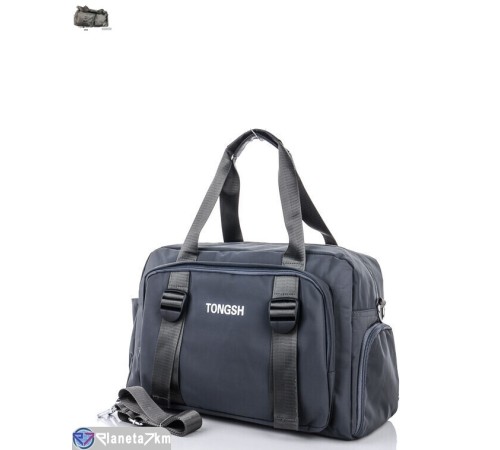 Сумка 30*42*18 см,  сірий  "BESTBAG"