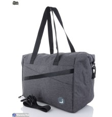 Сумка 33*42*23 см,  сірий  "BESTBAG"