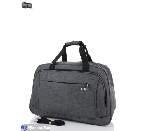 Сумка 37*56*21 см,  сірий  "BESTBAG"