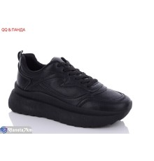Кросівки жіночі на весну/осінь (8 пар р.36-41) чорний  "QQ&Панда"