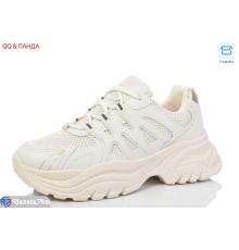 Кросівки жіночі на весну/осінь (8 пар р.36-41) бежевий  "QQ&Панда"