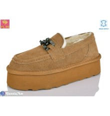Уггі жіночі на зиму (6 пар р.36-41) camel  "PLPS"