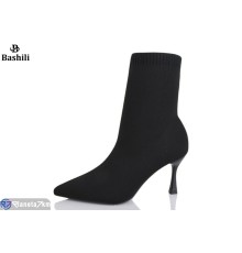 Черевики жіночі на весну/осінь (6 пар р.36-40) чорний  "Башили"