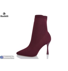 Черевики жіночі на весну/осінь (6 пар р.36-40) бордовий  "Башили"
