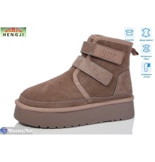Уггі жіночі на зиму (6 пар р.36-40) коричневий  "HENGJI-ELENA"