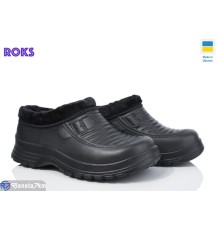 Калоші чоловічі на зиму (8 пар р.41-46) чорний  "Roks"
