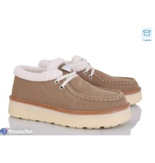 Туфлі жіночі на зиму (8 пар р.36-41) коричневий  "LAVLI"