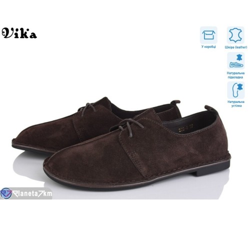 Туфлі жіночі на весну/осінь (8 пар р.36-41) коричневий "Vika" Туфлі жіночі на весну/осінь (8 пар р.36-41) коричневий "Vika"