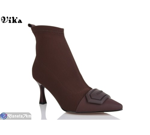 Черевики жіночі на весну/осінь (6 пар р.36-40) коричневий "Vika" Черевики жіночі на весну/осінь (6 пар р.36-40) коричневий "Vika"