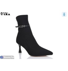Черевики жіночі на весну/осінь (6 пар р.36-40) чорний  "Vika"