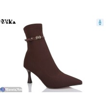 Черевики жіночі на весну/осінь (6 пар р.36-40) коричневий  "Vika"