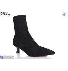 Черевики жіночі на весну/осінь (6 пар р.36-40) чорний  "Vika"