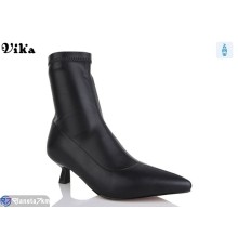 Черевики жіночі на весну/осінь (6 пар р.36-40) чорний  "Vika"