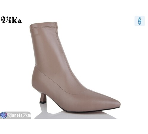 Черевики жіночі на весну/осінь (6 пар р.36-40) коричневий "Vika" Черевики жіночі на весну/осінь (6 пар р.36-40) коричневий "Vika"