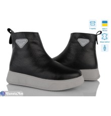 Черевики жіночі на весну/осінь (6 пар р.36-40) чорний  "Speranza"