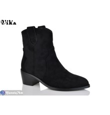 Черевики жіночі на весну/осінь (6 пар р.36-40) чорний  "Vika"