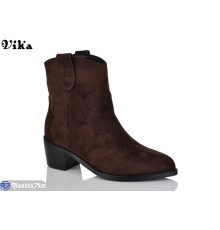 Черевики жіночі на весну/осінь (6 пар р.36-40) коричневий  "Vika"
