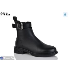 Черевики жіночі на весну/осінь (6 пар р.36-40) чорний  "Vika"