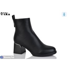 Черевики жіночі на весну/осінь (6 пар р.36-40) чорний  "Vika"