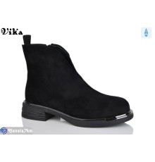 Черевики жіночі на весну/осінь (6 пар р.36-40) чорний  "Vika"