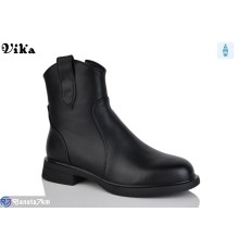 Черевики жіночі на весну/осінь (6 пар р.36-40) чорний  "Vika"