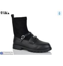 Черевики жіночі на весну/осінь (6 пар р.36-40) чорний  "Vika"