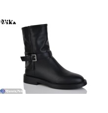 Черевики жіночі на весну/осінь (6 пар р.36-40) чорний  "Vika"