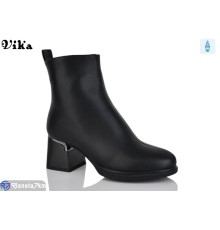 Черевики жіночі на зиму (6 пар р.36-40) чорний  "Vika"