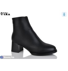 Черевики жіночі на зиму (6 пар р.36-40) чорний  "Vika"